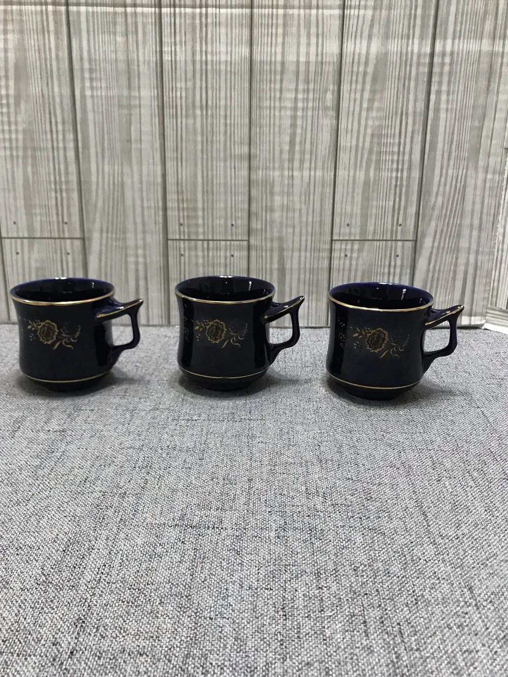 Set of 3 ETC by CerArt Demitasse Cups